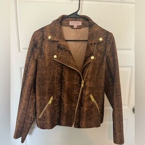 Philosophy snakeskin jacket